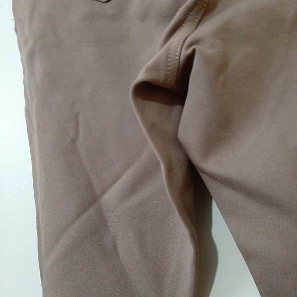 Santana Brown Stretch Pants - Picture 5 of 6